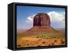 USA, Utah, Monument Valley. Mesa in the Middle of the Desert-Petr Bednarik-Framed Stretched Canvas