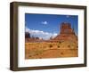 USA, Utah, Monument Valley. Mesas in the Middle of the Desert-Petr Bednarik-Framed Photographic Print