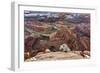 USA, Utah, Morning after Snow at Dead Horse Point, Canyonlands NP-John Ford-Framed Photographic Print