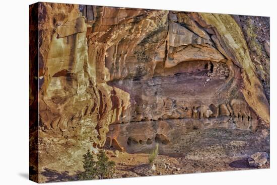 USA, Utah, National Park, Canyonlands National Park, Dead Horse Point, winter, landscape-John Ford-Stretched Canvas