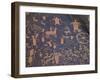 USA, Utah, Newspaper Rock. Ancient Petroglyphs-Petr Bednarik-Framed Premium Photographic Print