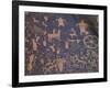 USA, Utah, Newspaper Rock. Ancient Petroglyphs-Petr Bednarik-Framed Photographic Print