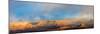 USA, Utah. Panoramic. Sunset light breaking through desert storm clouds, Dead Horse State Park.-Judith Zimmerman-Mounted Photographic Print