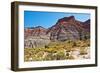 USA, Utah, Paria. View along trail to ghost town-Bernard Friel-Framed Photographic Print