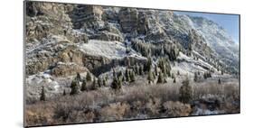 USA, Utah, Provo, Panoramic view of late afternoon light in Provo Canyon-Ann Collins-Mounted Photographic Print