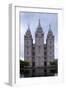 USA, Utah, Salt Lake City, Temple Square, Mormon Temple-Catharina Lux-Framed Photographic Print