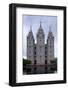 USA, Utah, Salt Lake City, Temple Square, Mormon Temple-Catharina Lux-Framed Photographic Print