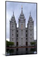 USA, Utah, Salt Lake City, Temple Square, Mormon Temple-Catharina Lux-Mounted Photographic Print