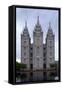 USA, Utah, Salt Lake City, Temple Square, Mormon Temple-Catharina Lux-Framed Stretched Canvas