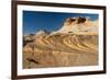 USA, Utah. Sandstone formation and cross-bedded layers, Canyonlands NP, Island in the Sky.-Judith Zimmerman-Framed Photographic Print