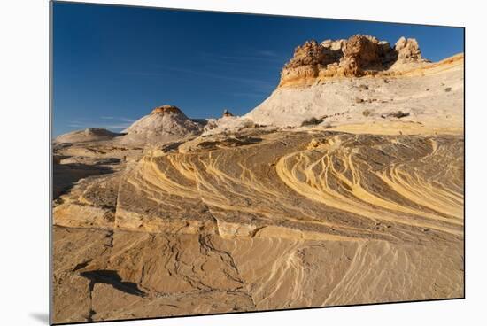 USA, Utah. Sandstone formation and cross-bedded layers, Canyonlands NP, Island in the Sky.-Judith Zimmerman-Mounted Photographic Print