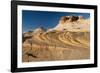 USA, Utah. Sandstone formation and cross-bedded layers, Canyonlands NP, Island in the Sky.-Judith Zimmerman-Framed Photographic Print