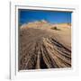 USA, Utah. Sandstone formation and cross-bedded layers, Canyonlands NP, Island in the Sky.-Judith Zimmerman-Framed Photographic Print