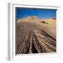 USA, Utah. Sandstone formation and cross-bedded layers, Canyonlands NP, Island in the Sky.-Judith Zimmerman-Framed Photographic Print