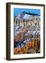 USA, Utah. Snowy Hoodoo Formations in Bryce Canyon National Park-Jaynes Gallery-Framed Photographic Print