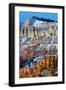 USA, Utah. Snowy Hoodoo Formations in Bryce Canyon National Park-Jaynes Gallery-Framed Photographic Print