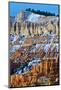 USA, Utah. Snowy Hoodoo Formations in Bryce Canyon National Park-Jaynes Gallery-Mounted Photographic Print