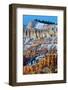 USA, Utah. Snowy Hoodoo Formations in Bryce Canyon National Park-Jaynes Gallery-Framed Photographic Print