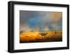 USA, Utah. Storm clouds and sunset on mesas at Dead Horse Point Overlook, Dead Horse Point SP-Judith Zimmerman-Framed Photographic Print