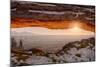 USA, Utah, Sunrise at Mesa Arch, Canyonlands National Park, Dawn-John Ford-Mounted Photographic Print