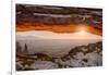 USA, Utah, Sunrise at Mesa Arch, Canyonlands National Park, Dawn-John Ford-Framed Photographic Print