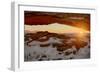 USA, Utah, Sunrise at Mesa Arch, Canyonlands National Park-John Ford-Framed Photographic Print