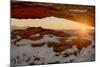 USA, Utah, Sunrise at Mesa Arch, Canyonlands National Park-John Ford-Mounted Photographic Print