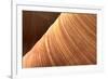 USA Utah - 'The Wave' eroded petrified sandstone - Paria Canyon-Fritz Polking-Framed Photographic Print