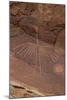 USA, Utah. Thunderbird petroglyph panel, Bears Ears National Monument-Judith Zimmerman-Mounted Photographic Print