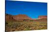 USA, Utah. Views of Colorado River Valley, Lake Powell area along Highway 95,-Bernard Friel-Stretched Canvas