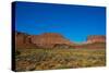 USA, Utah. Views of Colorado River Valley, Lake Powell area along Highway 95,-Bernard Friel-Stretched Canvas