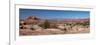 USA, Utah. Vista from Wooden Shoe Arch, Canyonlands National Park, Needles District.-Judith Zimmerman-Framed Photographic Print