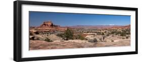 USA, Utah. Vista from Wooden Shoe Arch, Canyonlands National Park, Needles District.-Judith Zimmerman-Framed Photographic Print