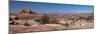 USA, Utah. Vista from Wooden Shoe Arch, Canyonlands National Park, Needles District.-Judith Zimmerman-Mounted Photographic Print