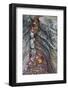 USA, Utah, Zion National Park. Canyon Wall Crevice with Fallen Leaves-Jaynes Gallery-Framed Photographic Print