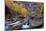 USA, Utah, Zion National Park. Canyon Waterfall with Cottonwood Trees-Jaynes Gallery-Mounted Photographic Print