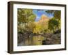 USA, Utah. Zion National Park, Virgin River and The Watchman-Jamie & Judy Wild-Framed Photographic Print