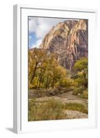 USA, Utah, Zion National Park, Virgin River in Zion Canyon-Jamie & Judy Wild-Framed Photographic Print