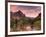 USA, Utah, Zion National Park, Watchman Mountain and Virgin River-Michele Falzone-Framed Photographic Print