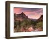 USA, Utah, Zion National Park, Watchman Mountain and Virgin River-Michele Falzone-Framed Photographic Print