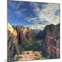 USA, Utah, Zion National Park, Zion Canyon from Angel's Landing-Michele Falzone-Mounted Photographic Print