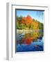 USA, Vermont, Autumn Colors Reflecting in a Stream in Vermont-Jaynes Gallery-Framed Photographic Print