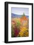 USA, Vermont, Fall foliage in Green Mountains at Bread Loaf, owned by Middlebury College.-Alison Jones-Framed Photographic Print