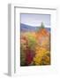 USA, Vermont, Fall foliage in Green Mountains at Bread Loaf, owned by Middlebury College.-Alison Jones-Framed Photographic Print