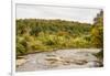 USA, Vermont, Fall foliage in Mad River Valley, south of Waitsfield from Rt. 100-Alison Jones-Framed Photographic Print