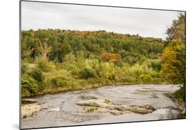 USA, Vermont, Fall foliage in Mad River Valley, south of Waitsfield from Rt. 100-Alison Jones-Mounted Photographic Print