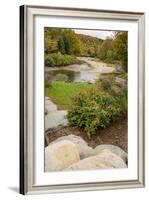 USA, Vermont, Fall foliage in Mad River Valley, Waitsfield-Alison Jones-Framed Photographic Print