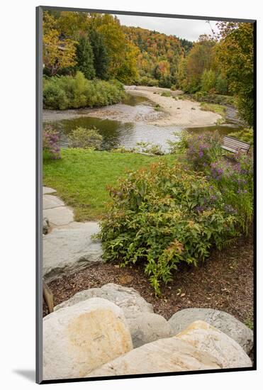 USA, Vermont, Fall foliage in Mad River Valley, Waitsfield-Alison Jones-Mounted Photographic Print