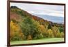 USA, Vermont, Fall foliage on Mount Mansfield-Alison Jones-Framed Photographic Print