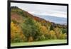 USA, Vermont, Fall foliage on Mount Mansfield-Alison Jones-Framed Photographic Print